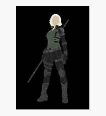 Just Hero Not Superhero Photographic Print