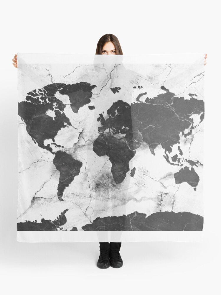 world map Scarf for Sale by BekimART