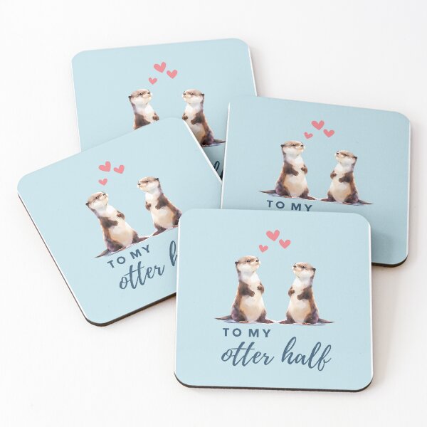 Item preview, Otter Half designed and sold by LupineDesign.