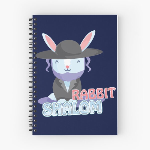 Item preview, Shabbat Shalom Rabbit Funny Jewish Humor Jew Rabbi  designed and sold by Essetino.