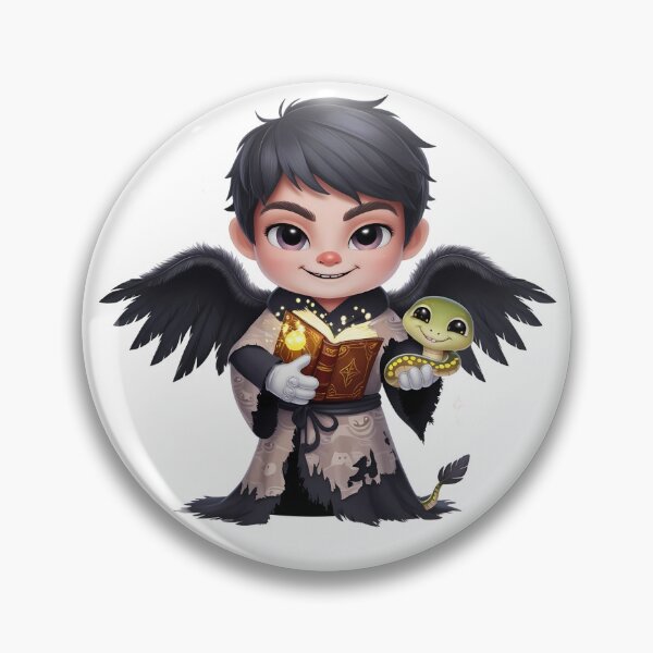 Item preview, Cartoon Astaroth: Grand Duke of Hell Ars Goetia & D&D Collection - Stickers, Phone Cases, T-Shirts & Mugs - Playful Occult & Fantasy Gifts designed and sold by LoliDesignShop.