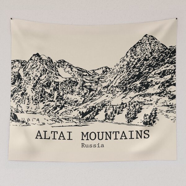 Item preview, Altai Mountains - Russia designed and sold by Lakeric Cityscapes.