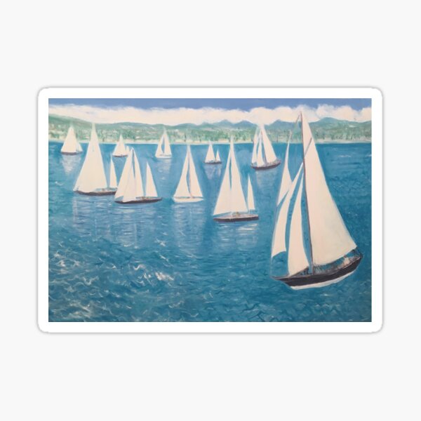 Les Plus Beaus Yachts De Tradition Sticker