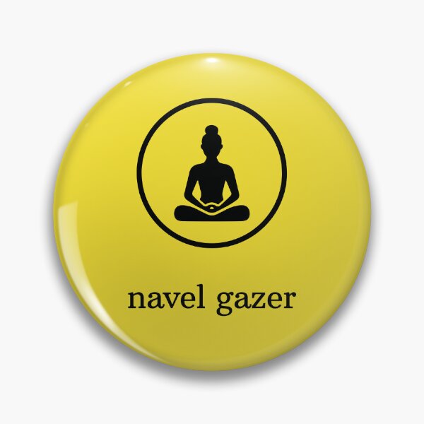 Item preview, Navel Gazer - Meditation designed and sold by FlipStitch Tees.