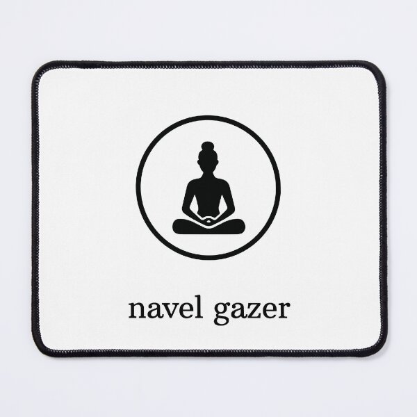 Item preview, Navel Gazer - Meditation designed and sold by FlipStitch Tees.