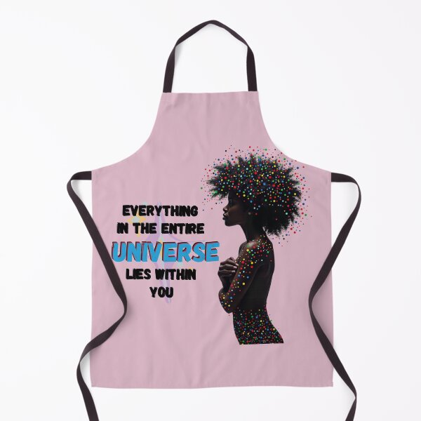 Item preview, Afro Universe Cosmic Girl Art – Colorful Starry Vibes designed and sold by QPTheeArtist.