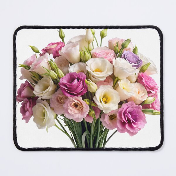 Item preview,  beautiful wedding eustoma bouquet designed and sold by DuskTillDown.