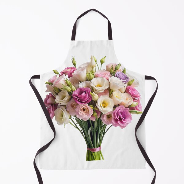 Item preview, beautiful wedding eustoma bouquet designed and sold by DuskTillDown.