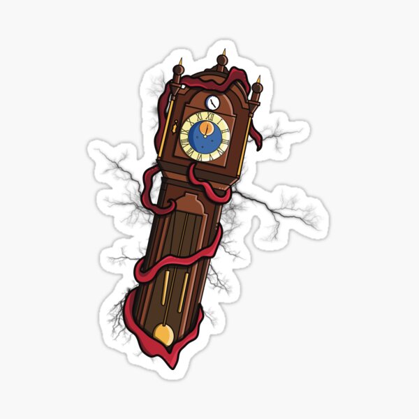 Aperçu de l'œuvre STRANGER THINGS - Horloge grand-père Vecnas créée et vendue par Becky-Poppins.