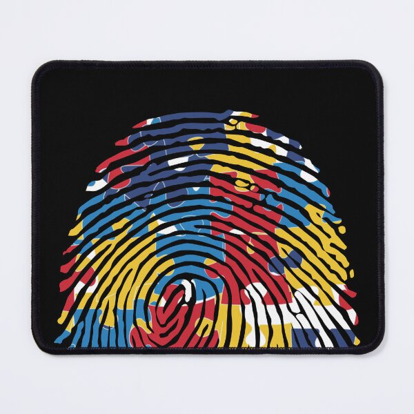 Item preview, Autism Spectrum Disorder Awareness Fingerprint designed and sold by smartrocket.