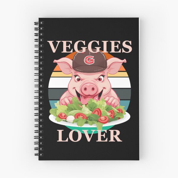 Item preview, Pink Pig Veggies Lover 01 designed and sold by Museum Of Non-Existing Art.