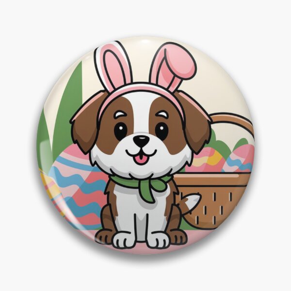 Item preview, St Bernard & Easter Joy designed and sold by NeatThingLover.