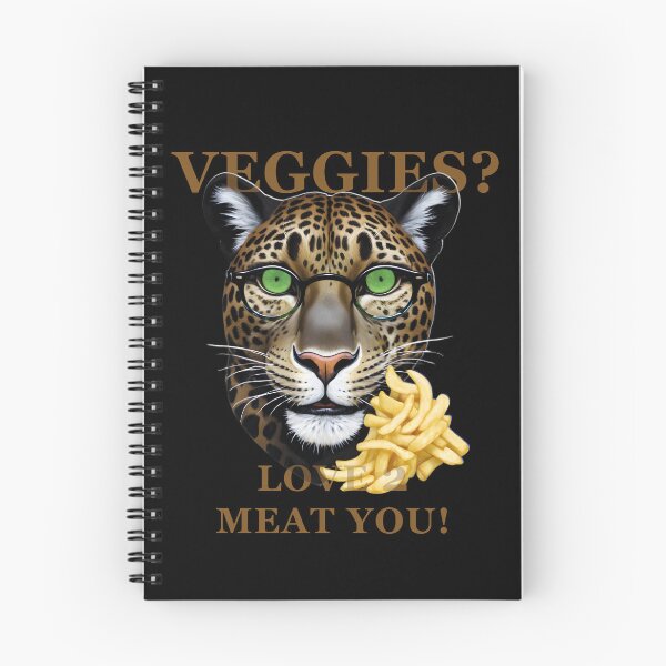 Item preview, Leopard Veggies Lover? Love 2 Meat you designed and sold by Museum Of Non-Existing Art.