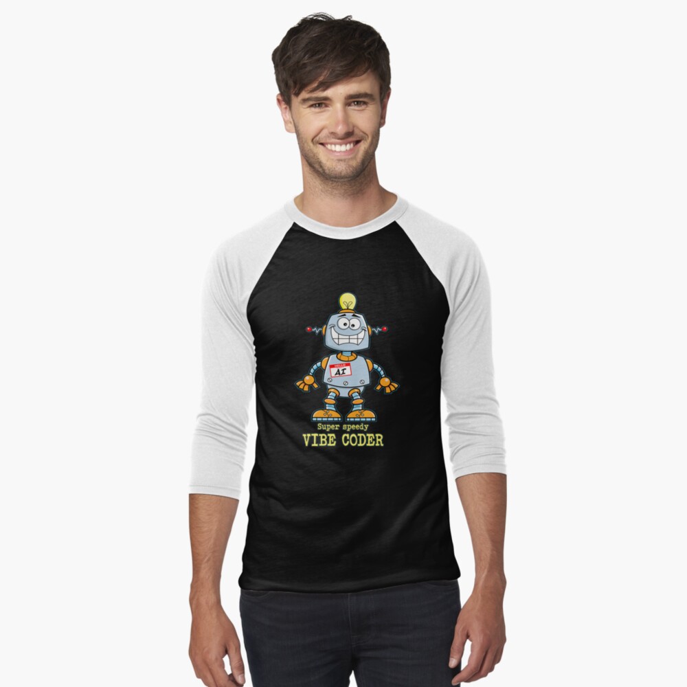 Item preview, Baseball ¾ Sleeve T-Shirt designed and sold by UltraQuirky.