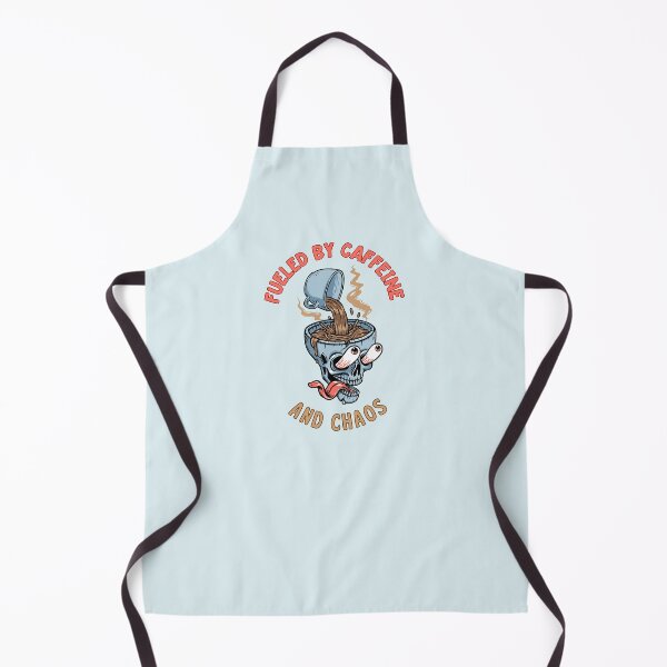 Item preview, Fueled by caffeine and chaos designed and sold by FatBirdie.