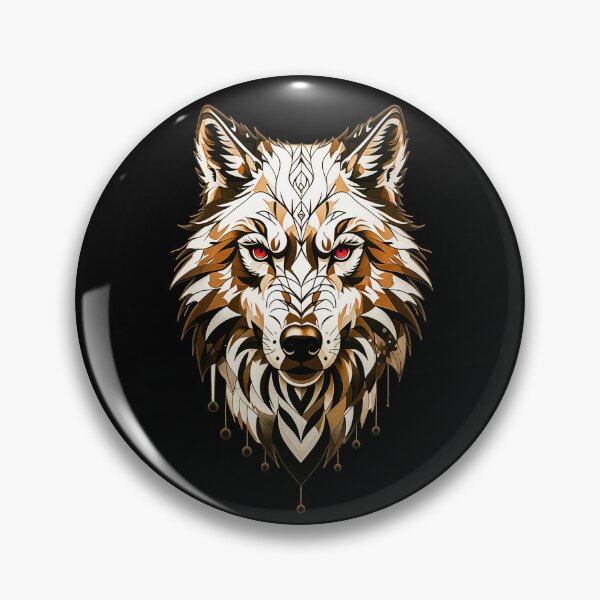 Item preview, Wolf illustration - ORANGE designed and sold by StefAnimal.