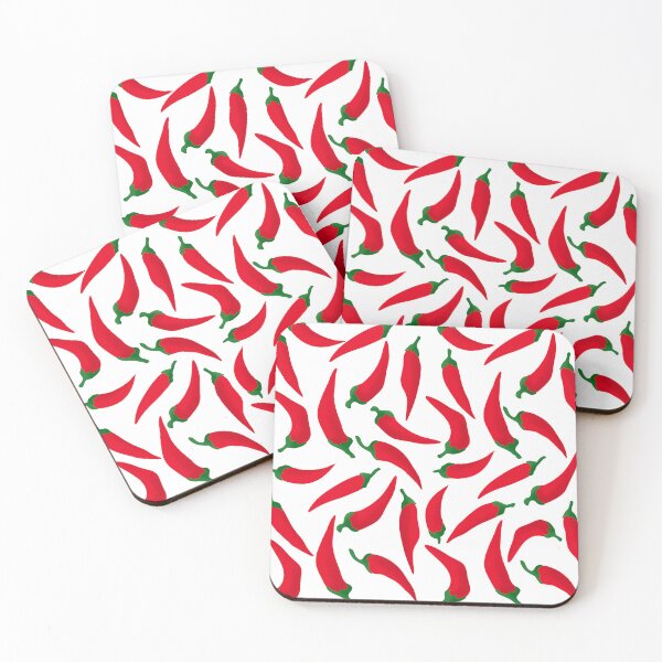 Item preview, Chilli peppers pattern designed and sold by Ana Moguš.