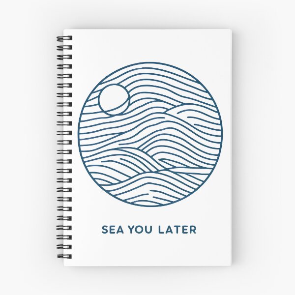 Aperçu de l'œuvre Design de vague minimaliste, à bientôt créée et vendue par naatala.