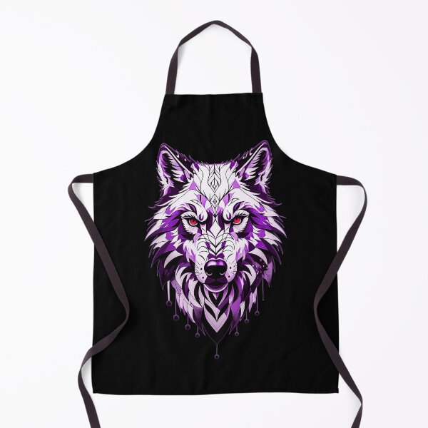 Item preview, Wolf illustration - PURPLE designed and sold by StefAnimal.