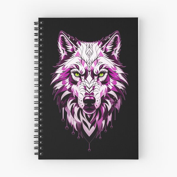 Item preview, Wolf illustration - PINK designed and sold by StefAnimal.