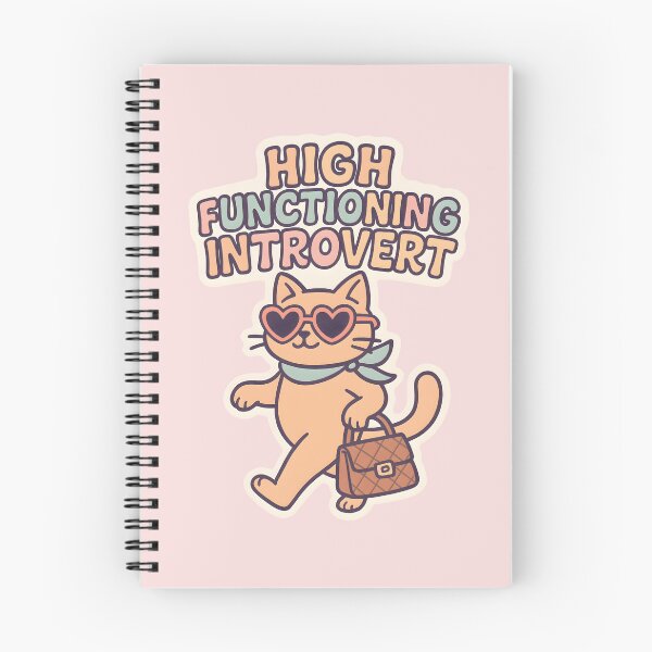 Item preview, High Functioning Introvert - Funny Relatable Introvert designed and sold by thecatcouch.
