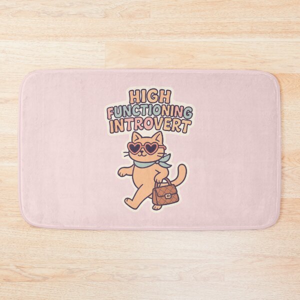 Item preview, High Functioning Introvert - Funny Relatable Introvert designed and sold by thecatcouch.