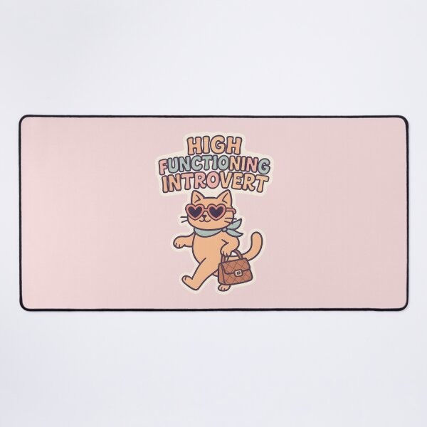 Item preview, High Functioning Introvert - Funny Relatable Introvert designed and sold by thecatcouch.