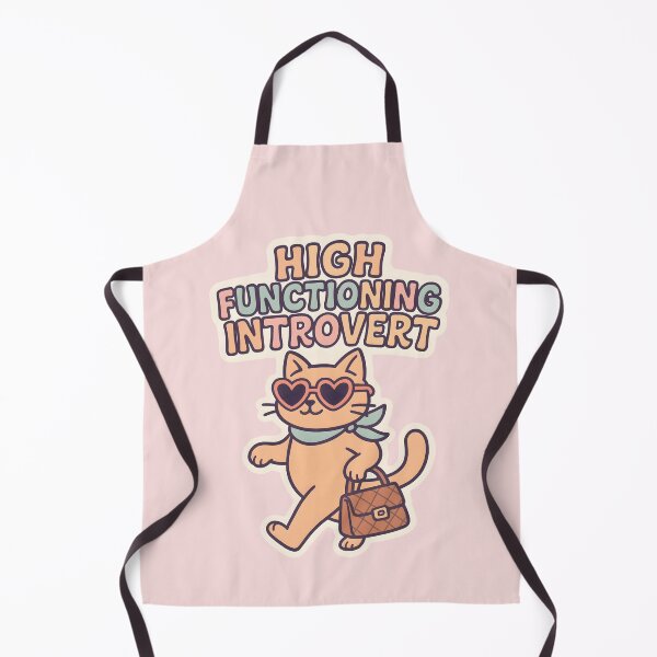 Item preview, High Functioning Introvert - Funny Relatable Introvert designed and sold by thecatcouch.