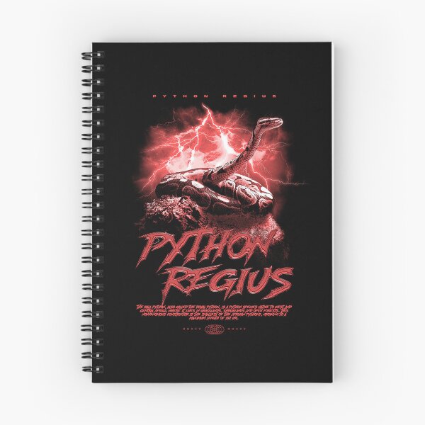 Aperçu de l'œuvre Python royal Streetwear moderne Reptile Keeper créée et vendue par JRRTs.