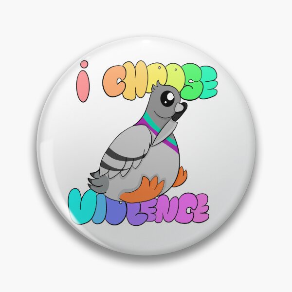 Item preview, I choose violence pigeon white variation designed and sold by CreationsByFey.