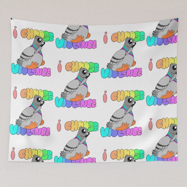 Item preview, I choose violence pigeon white variation designed and sold by CreationsByFey.