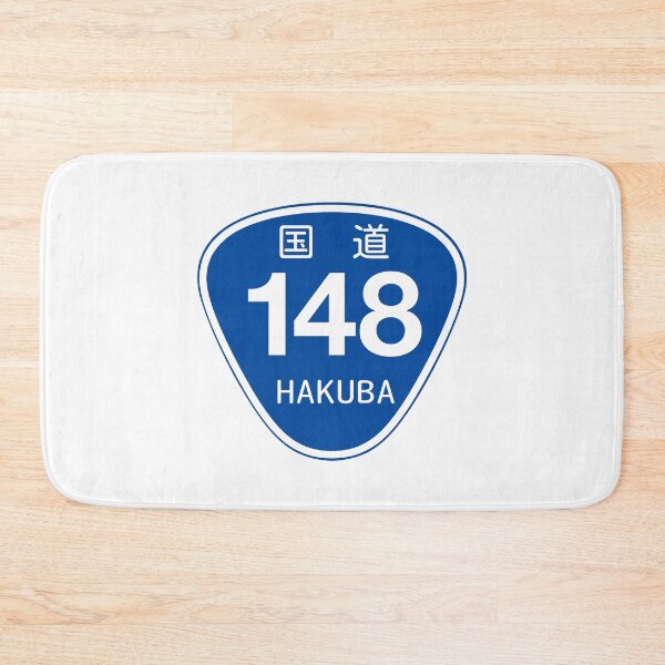 Item preview, Hakuba Route 148  Road Sign  | Hakuba Valley | Snowboard Decal Japow Japan National Highway designed and sold by PawaPotto.