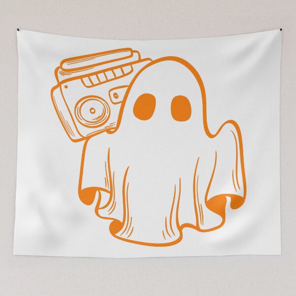 Item preview, boombox ghost designed and sold by broadwaygirl142.