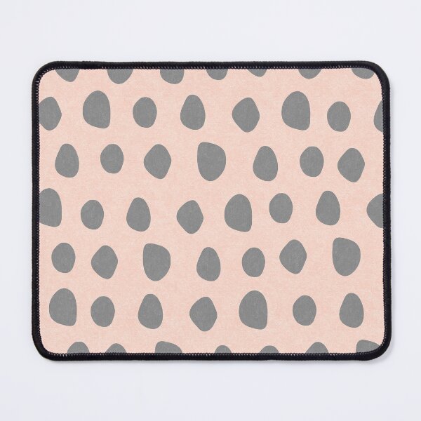 Item preview, Gray Pebbles on Pale Pink | Textured Pattern designed and sold by Menega  Sabidussi.
