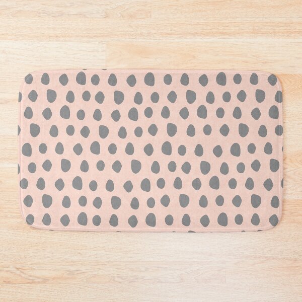 Item preview, Gray Pebbles on Pale Pink | Textured Pattern designed and sold by Menega  Sabidussi.