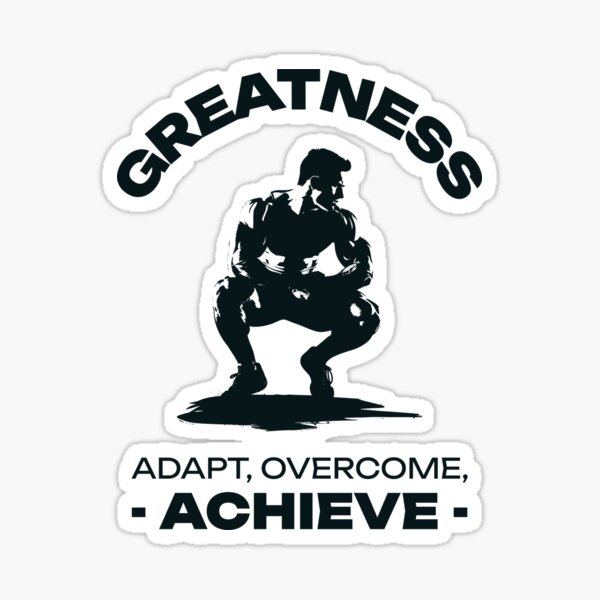 Item preview, Adapt, Overcome, Achieve Greatness designed and sold by ah18tees.