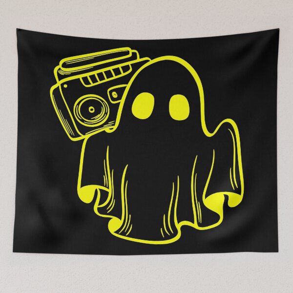 Item preview, boombox ghost designed and sold by broadwaygirl142.