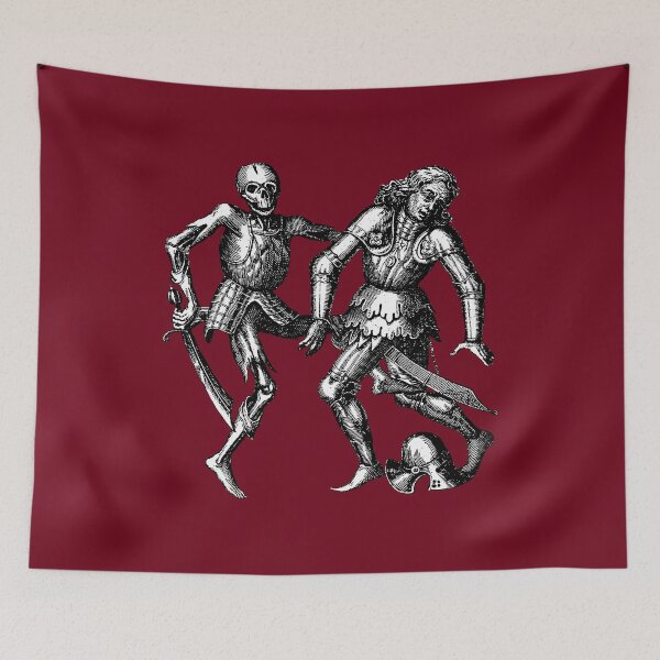 Item preview, Death and the Knight Mathieu Merian designed and sold by Pixelchicken.