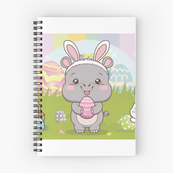 Item preview, Hippo & Easter Joy designed and sold by NeatThingLover.