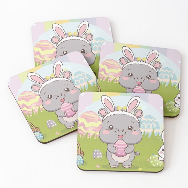 Item preview, Hippo & Easter Joy designed and sold by NeatThingLover.