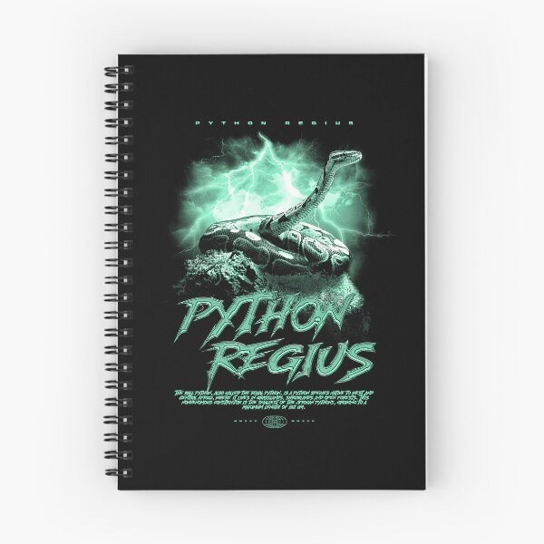 Aperçu de l'œuvre Python royal Streetwear moderne Reptile Keeper créée et vendue par JRRTs.