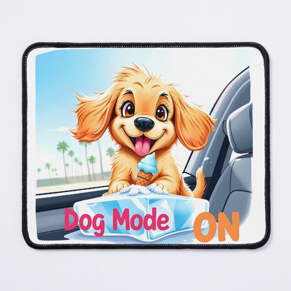 Item preview, Animation-Inspired Golden Retriever in Car designed and sold by rgagliardi2017.