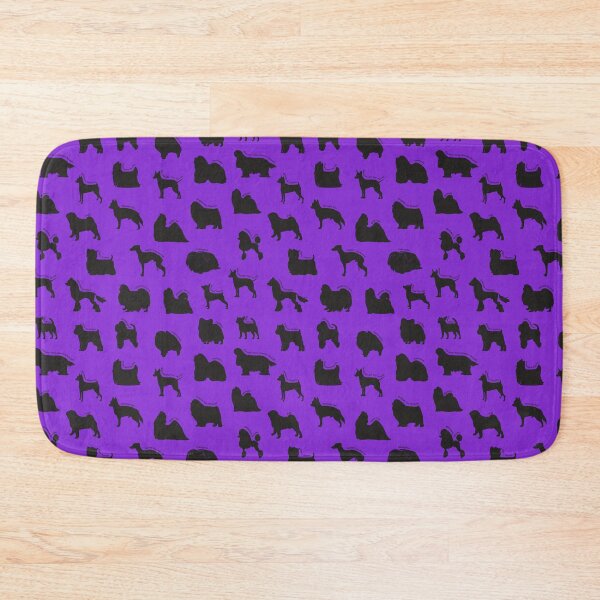 Item preview, Purple AKC toy group breeds pattern designed and sold by bklyng.