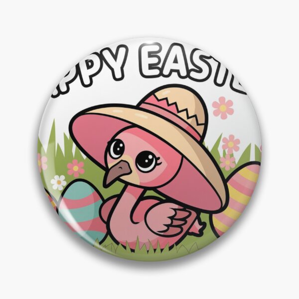Item preview, Easter Flamingo Delight designed and sold by NeatThingLover.