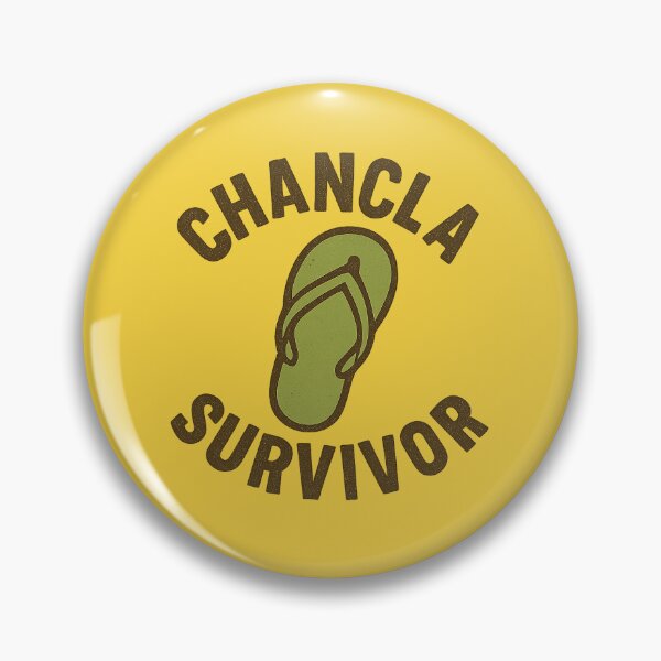 Item preview, Chancla Survivor – Funny Cultural Pun Design designed and sold by Bratak.