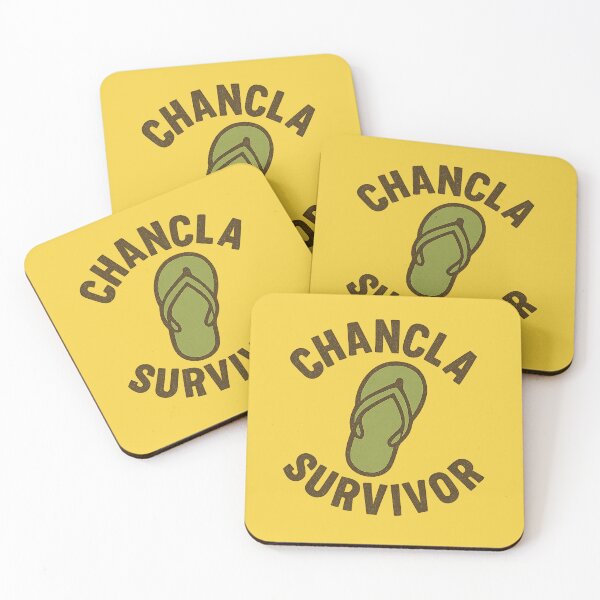 Item preview, Chancla Survivor – Funny Cultural Pun Design designed and sold by Bratak.