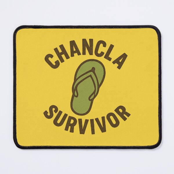 Item preview, Chancla Survivor – Funny Cultural Pun Design designed and sold by Bratak.
