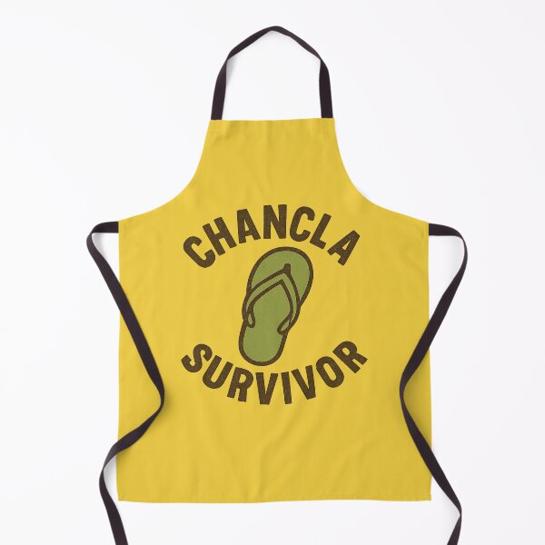 Item preview, Chancla Survivor – Funny Cultural Pun Design designed and sold by Bratak.