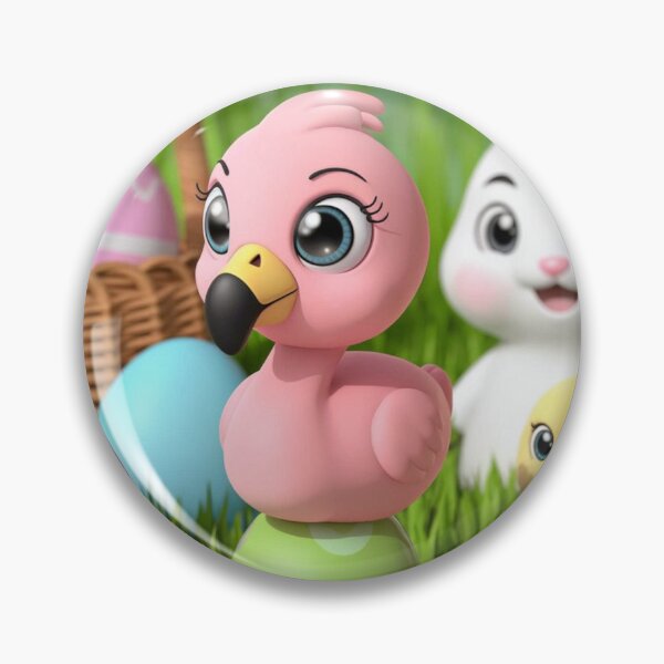 Item preview, Flamingo's Easter Adventure designed and sold by NeatThingLover.
