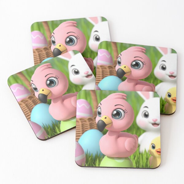Item preview, Flamingo's Easter Adventure designed and sold by NeatThingLover.